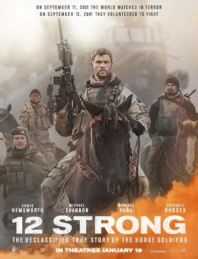 12 Strong Poster