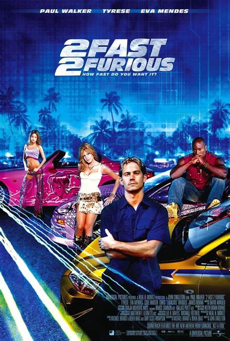 2 Fast 2 Furious Poster