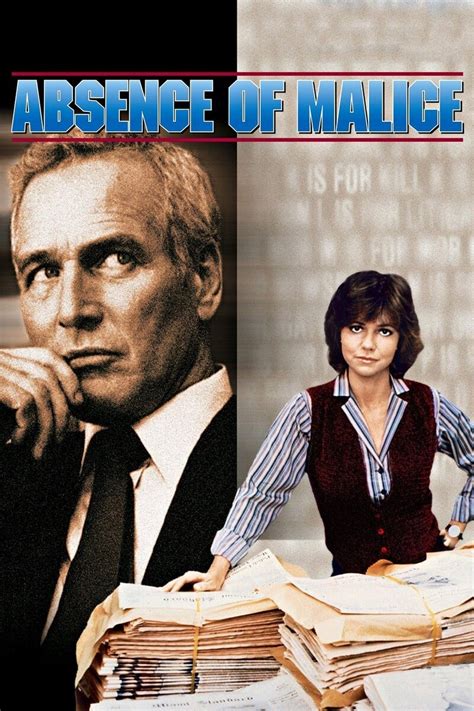 Absence of Malice Poster