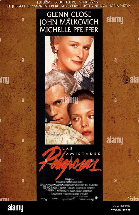 Dangerous Liaisons Poster