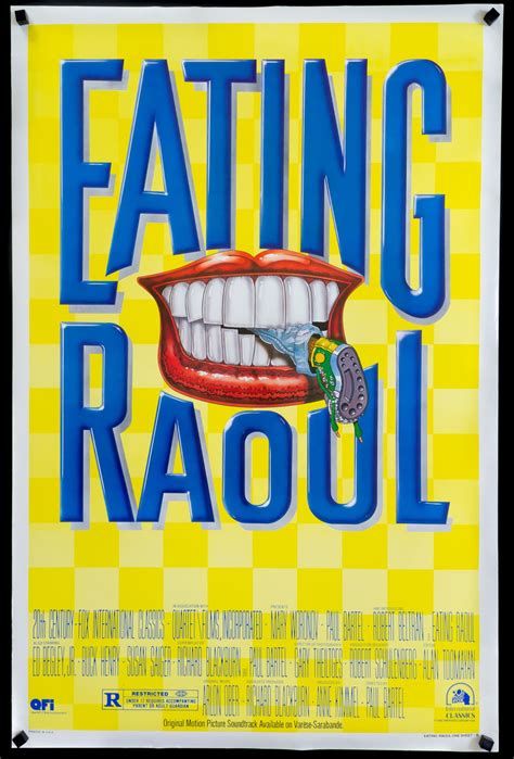 Eating Raoul Poster