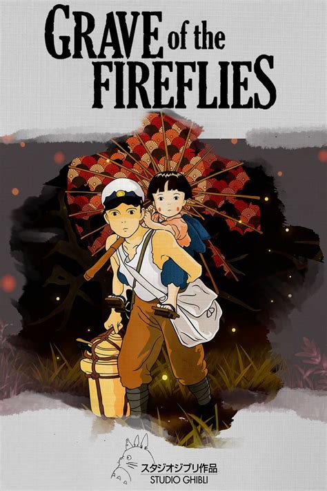 Grave of the Fireflies Poster
