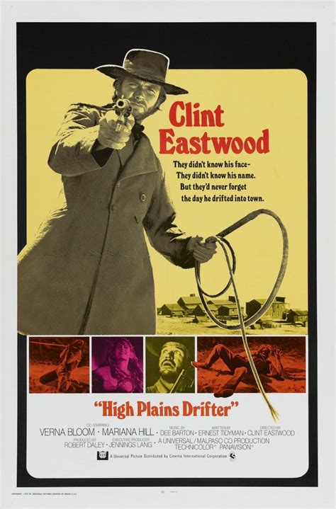 High Plains Drifter Poster