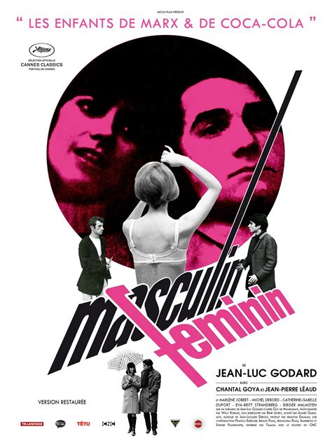 Masculin Féminin Poster