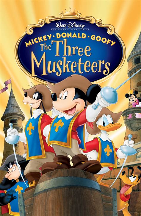Mickey, Donald, Goofy: The Three Musketeers Poster