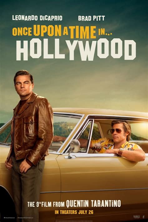 Once Upon a Time in Hollywood Poster
