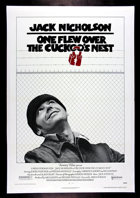 One Flew Over the Cuckoo's Nest Poster