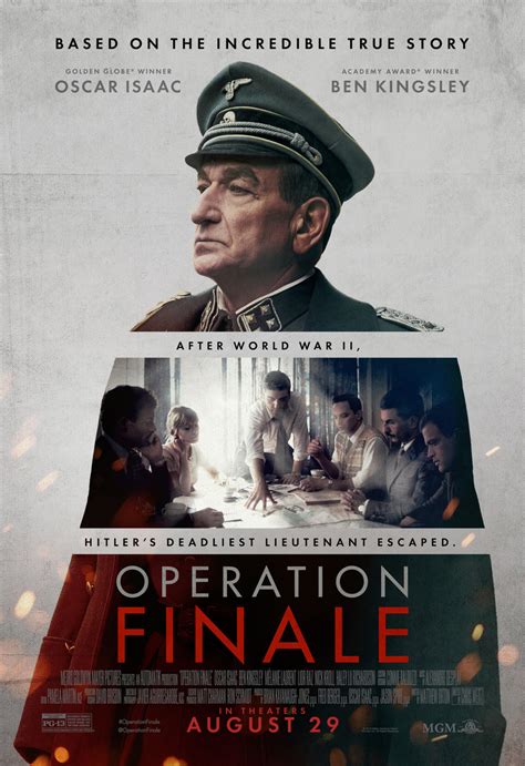 Operation Finale Poster