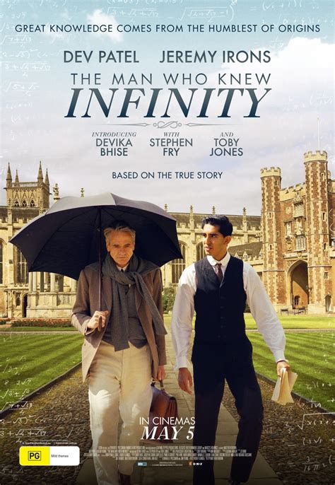 The Man Who Knew Infinity Poster