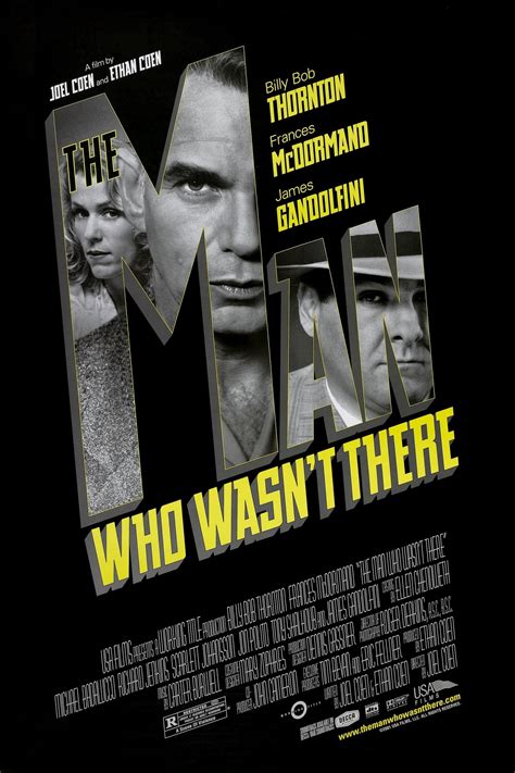 The Man Who Wasn't There Poster