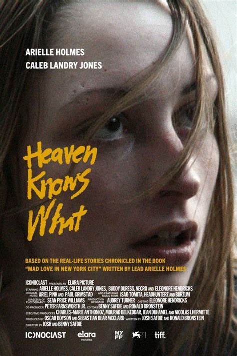 The Safdie Brothers: Heaven Knows What Poster