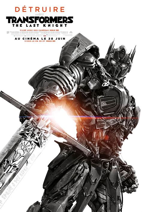 Transformers: The Last Knight Poster